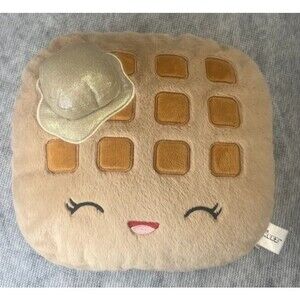 Waffle Plush With Butter Jazwares Russ Snackeez RARE 10" Breakfast Food Plush